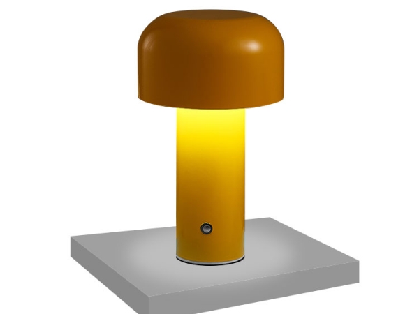 Cute mushroom shape colorful metal alloy room decorative LED lamp (No.ML-A24)
