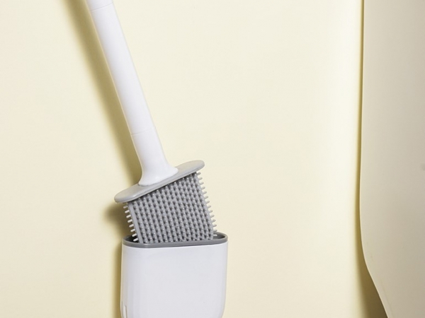 New and practical soft toilet brush avoid dead corner cleaning brush