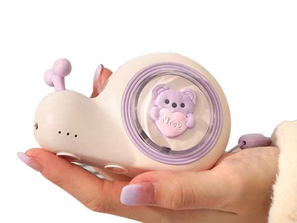 Cute snail shape rechargeable promotional portable hand warmer (No.WH-1020)