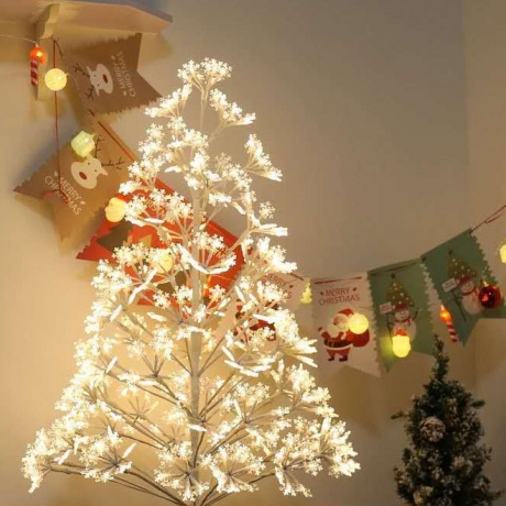 360 LED Christmas tree snowflake style