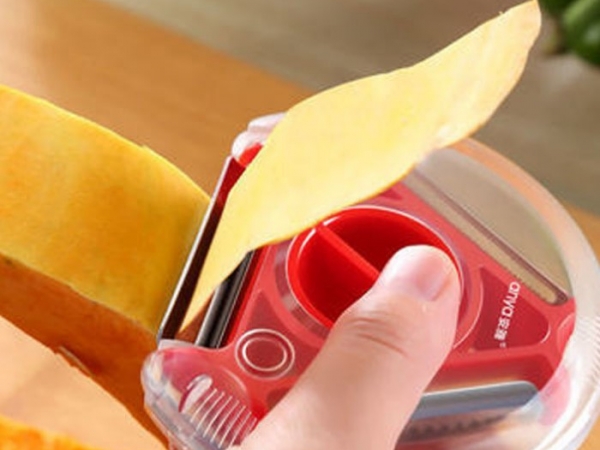 Multifunctional peeler used for potato fruit peeling in kitchen as free giving gift