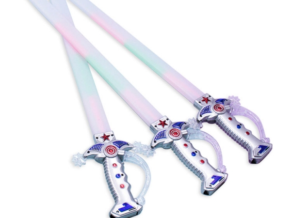 LED light multiple color change flashing toy sword (No.LFS-G001)