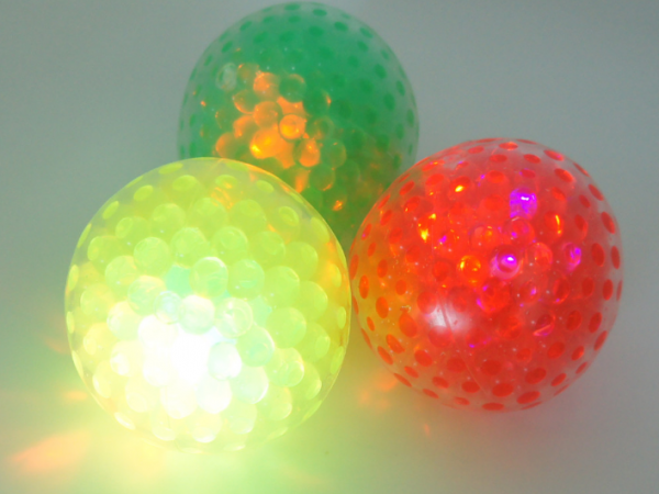65mm elastic luminous flash ball for decompression