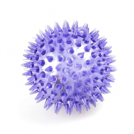 Flash spiked ball for decompression or massage sized 6.5cm