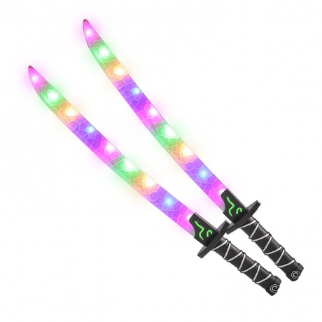 LED colorful light flashing composable party gift toy sword (No.LFS-U02)