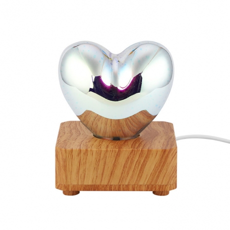 Heart shape fireworks light effect wedding anniversary gift lamp (No.ML-FW101)