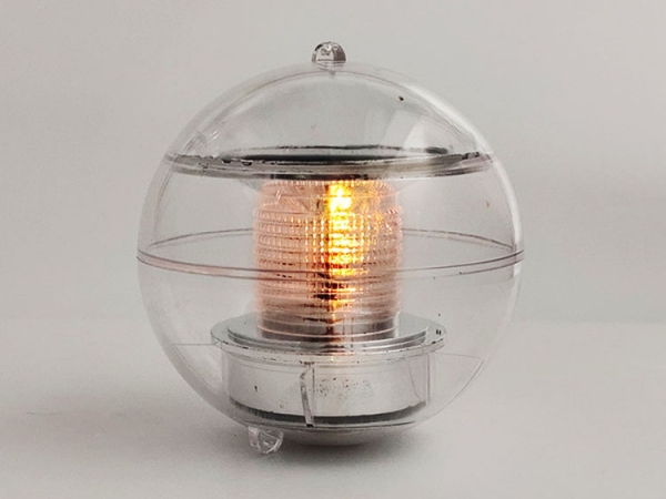 Transparent ball shape solar landscape decorative floating lamp (No.SL-B010)