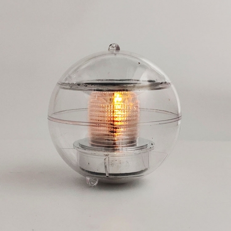 Transparent ball shape solar landscape decorative floating lamp (No.SL-B010)